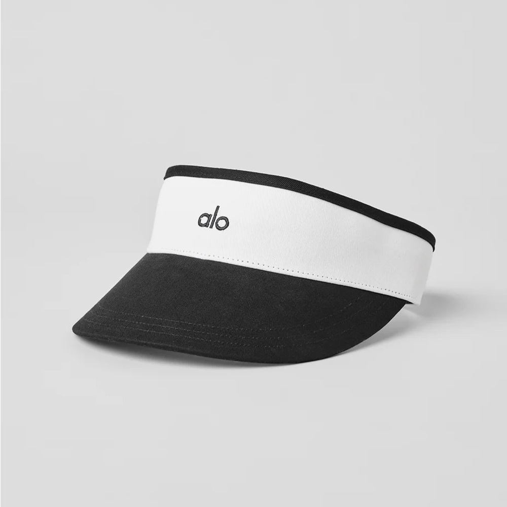 NWOT Alo Black & White Visor